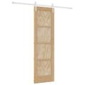 vidaXL Posuvné dvere ORKDAL 61 x 198,5 cm Borovicový masív