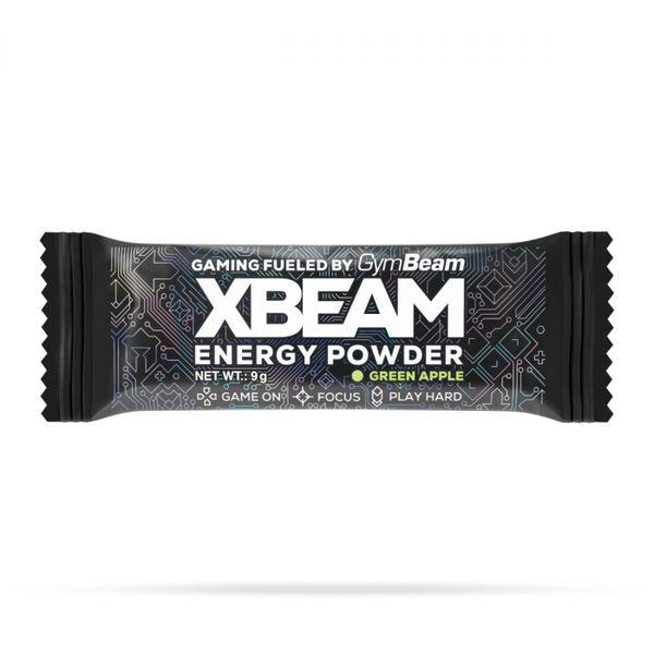 XBEAM Energy Powder - GymBeam, zelené jablko, 9 g