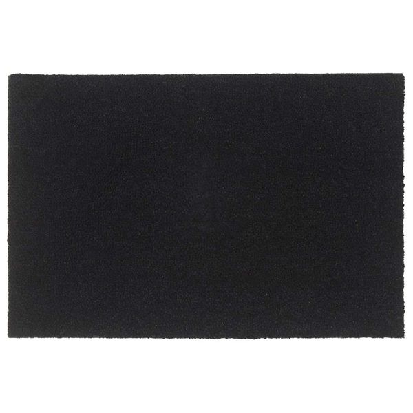 vidaXL Rohožka čierna 60x90 cm všívané kokosové vlákno