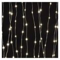 LED vianočný nano reťaz – záclona EMOS D3EW01, 1,7x2 m, vonkajší aj vnútorný, teplá biela, programy