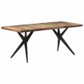 vidaXL Jedálenský stôl 180x90x76 cm recyklovaný masív
