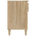 vidaXL Botník dub sonoma 102x36x60 cm spracované drevo