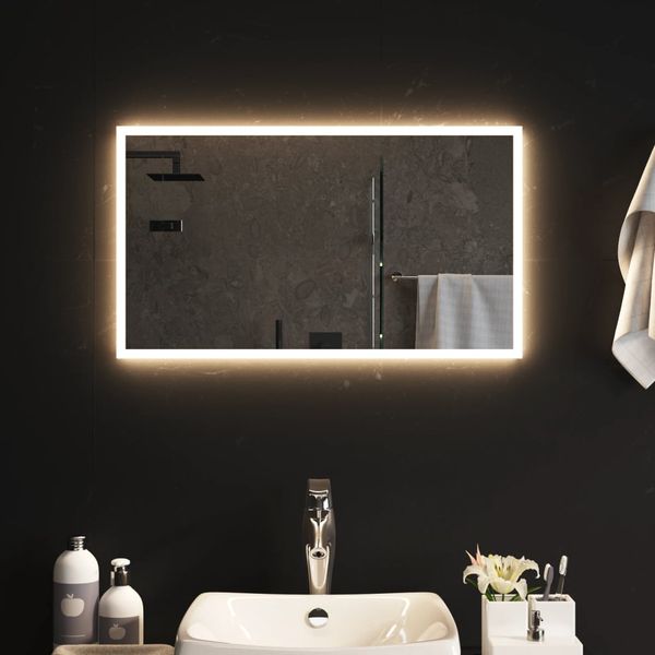 vidaXL LED kúpeľňové zrkadlo 40x70 cm