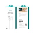 Kábel Devia Smart EC082 USB - USB-C 1,0 m 2,1A biely