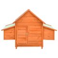 vidaXL Kurín 150x96x110 cm masívne jedľové drevo