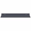 vidaXL Závesná polica 2 ks Antracit 40 x 18 x 2,5 cm Oceľ