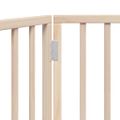 vidaXL Skladacia brána pre psa, 3 panely, 150 cm, topoľové drevo