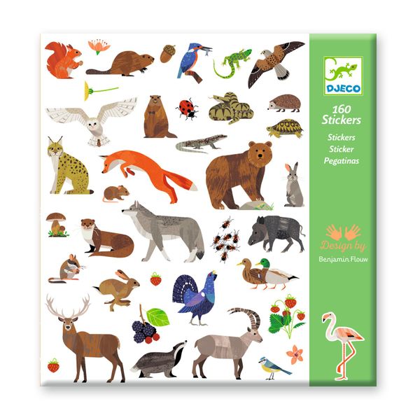 Samolepky Fauna 160 ks