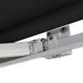 vidaXL Kazetová markíza s motorom, 350 cm, antracitová