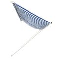 vidaXL Zaťahovacia markíza 350x150 cm modro-biela