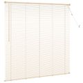 vidaXL Žalúzia Svetlohnedá s Vzorom 150 x 150 cm 25 mm PVC
