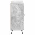 vidaXL Servírovacia skriňa Betónovo sivá 89 x 34,5 x 80 cm