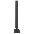 vidaXL Kovový vianočný stromček Čierna 60 cm Oceľ