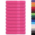 vidaXL Uteráky FROGN 10 ks ružové 100x200 cm 360 g/m²