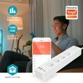 Predlžovací kábel NEDIS WIFIP313EWT SmartLife /2m/Wi-Fi/16A/3680W/4xzásuvka/
