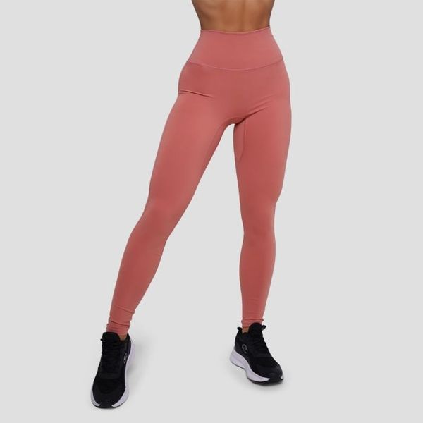 Dámske legíny FIT Salmon - GymBeam, veľkosť L, veľkosť oblečenia L