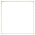 vidaXL Obrubník trávnika 4 ks 60 x 60 x 20 cm Oceľ Biela