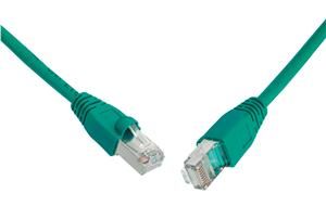 SOLARIX patch kábel CAT6 SFTP PVC 10m zelený
