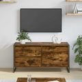 vidaXL TV skrinka 100 x 36 x 49.5 cm Dymová dub Kompozitné drevo