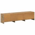vidaXL TV skriňa s LED 165 x 34 x 40 cm Remeselnícky dub