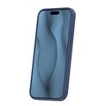 Silicónové puzdro Thin Mag pre iPhone 12 / 12 Pro 6,1" tmavomodré