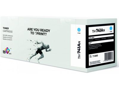 Toner TB kompatibilný s HP CLJ CP5225, Cyan