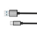 Kábel KRUGER & MATZ KM1244 Basic USB 3.0/USB-C 1m Black