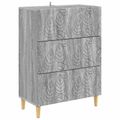 vidaXL Zásuvkový kabinet Sivý Sonoma 66 x 34,5 x 90 cm