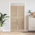 vidaXL Skříňové dvere s dverami 2 ks Prírodná 170 x 2,1 x 49,5 cm