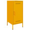 vidaXL Komoda horčicovožltá 36x39x79 cm oceľ valcovaná za studena