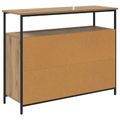 vidaXL Servírovacia skriňa Remeselný dub 100 x 35 x 80 cm