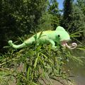 Plyšový chameleón 34 cm ECO-FRIENDLY