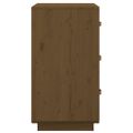vidaXL Nočné stolíky 2 ks medovo-hnedé 40x40x75 cm borovicové drevo