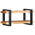 vidaXL Nástenná polica 70x33x35 cm Akácia z masívneho dreva