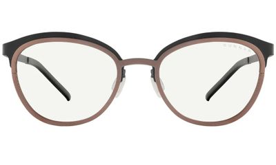 GUNNAR kancelárske/hermé okuliare PALOMAR ONYX-BLUSH číre sklá-PRO BLF 35 GUNNAR focus