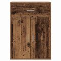 vidaXL Servírovacia skriňa Staré drevo 60 x 30 x 84 cm