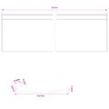 vidaXL Tesnenie garážových dverí Čierna 52 x 2 mm 4,5 m PVC