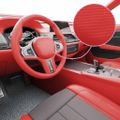 vidaXL Fólia na automobily 2 ks 4D červená 100x150 cm