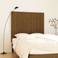 vidaXL Nástenné čelo postele medovohnedé 127,5x3x110cm masív. borovica