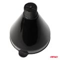 Lievik na palivo 3-dielny čierny AMiO-02006