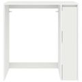 vidaXL Kabinet na práčku Biela 87 x 60 x 89 cm Kompozitné drevo
