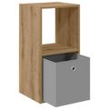 vidaXL Nočný stolík 2 ks Remeselný dub 35 x 32 x 68,5 cm