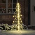 vidaXL Vianočný stromček 160 LED Teplá biela 150 cm Akryl