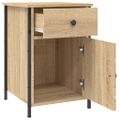 vidaXL Nočné stolíky 2 ks dub sonoma 40x42x60 cm kompozitné drevo