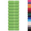 vidaXL Uteráky pre hostí FROGN 10 ks, jablkovo zelené 30x50 cm, 360 g/m²
