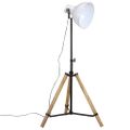 vidaXL Podlahová lampa 25 W biela 75x75x90-150 cm E27
