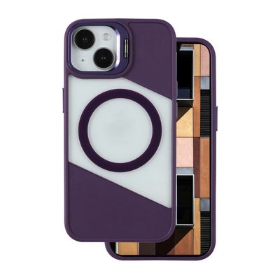 Puzdro Fusion Mag pre iPhone 14 Pro 6,1" fialová