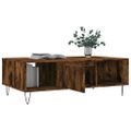 vidaXL Konferenčný stolík dymový dub 104x60x35 cm kompozitné drevo