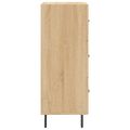 vidaXL Komoda dub sonoma 34,5x34x90 cm spracované drevo