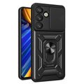 Ochranné puzdro Defender Slide pre Samsung Galaxy S25 čierne